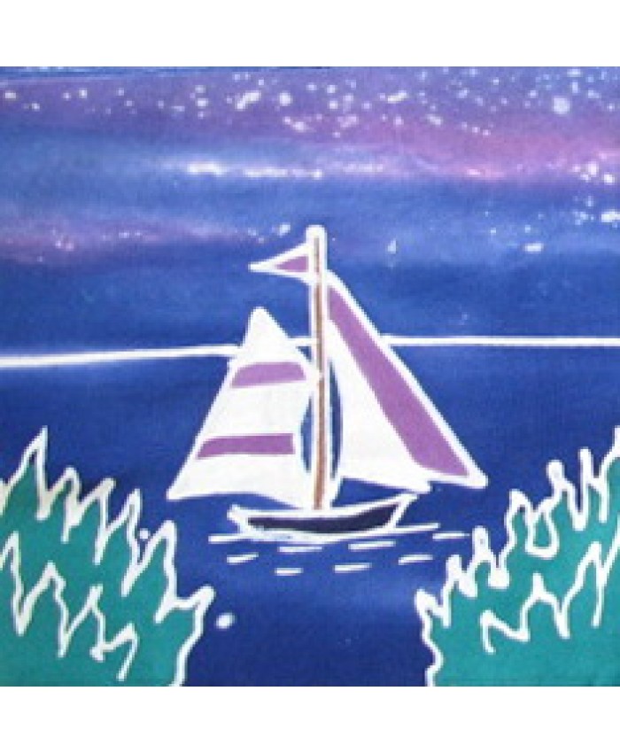 Purple Sailboat